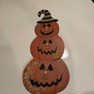 Halloween pumpkin door hanging decor